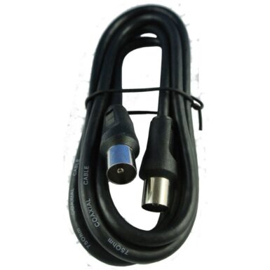 75ohm Plug to Plug TV Coaxial Cable 1.5m